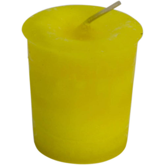 Votives - Crystal Journey - Yellow (Solar Plexus Chakra)