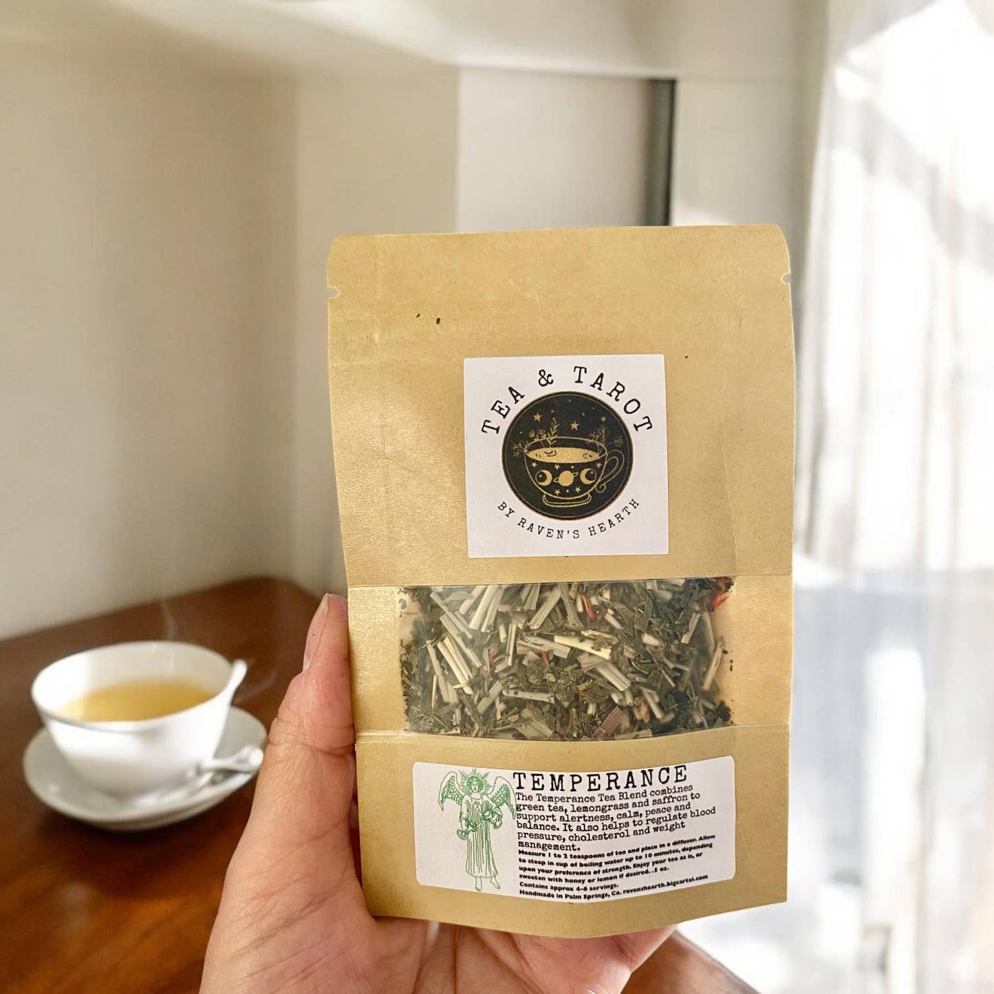 Tea & Tarot - Temperance Tea Blend | .5 oz | Calmness, peace & balance
