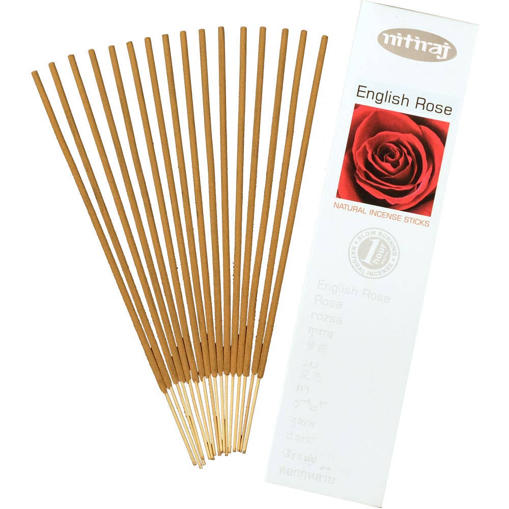 Nitiraj Incense 25 Gr - English Rose