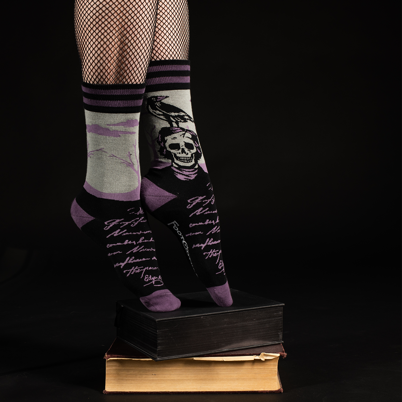 Socks - Foot Clothes - Raven Poe