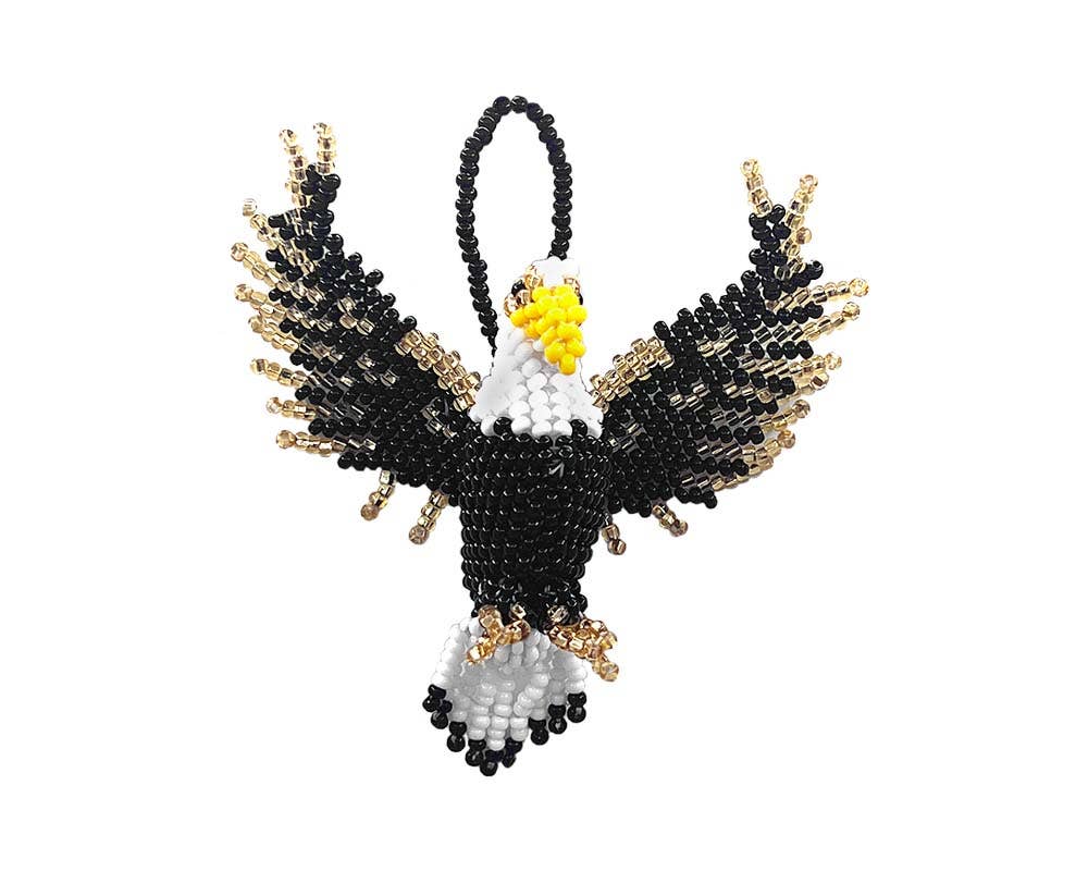Beaded Eagle Hanging