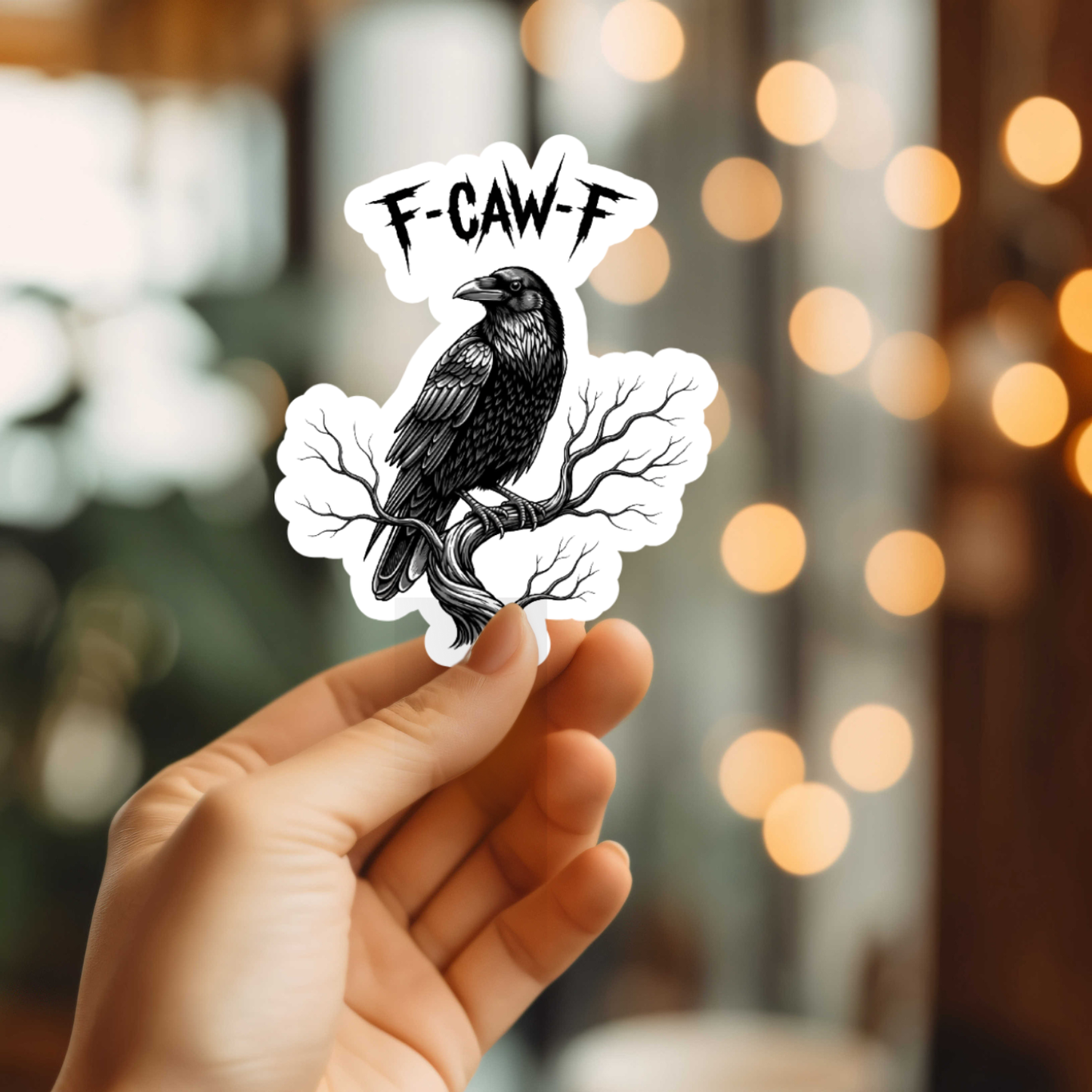 MMT Stickers - F Caw F Vinyl Sticker