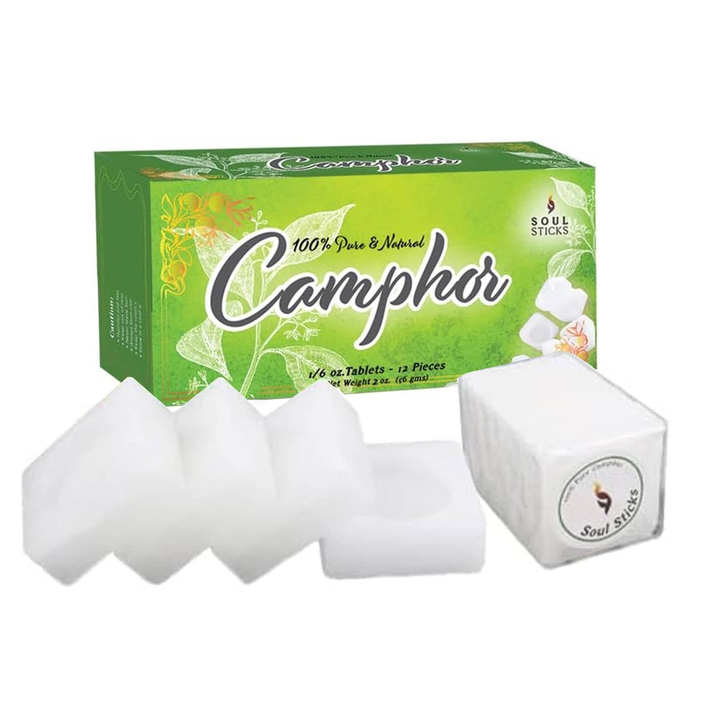 Camphor - Refined 100% Natural 56 gram box