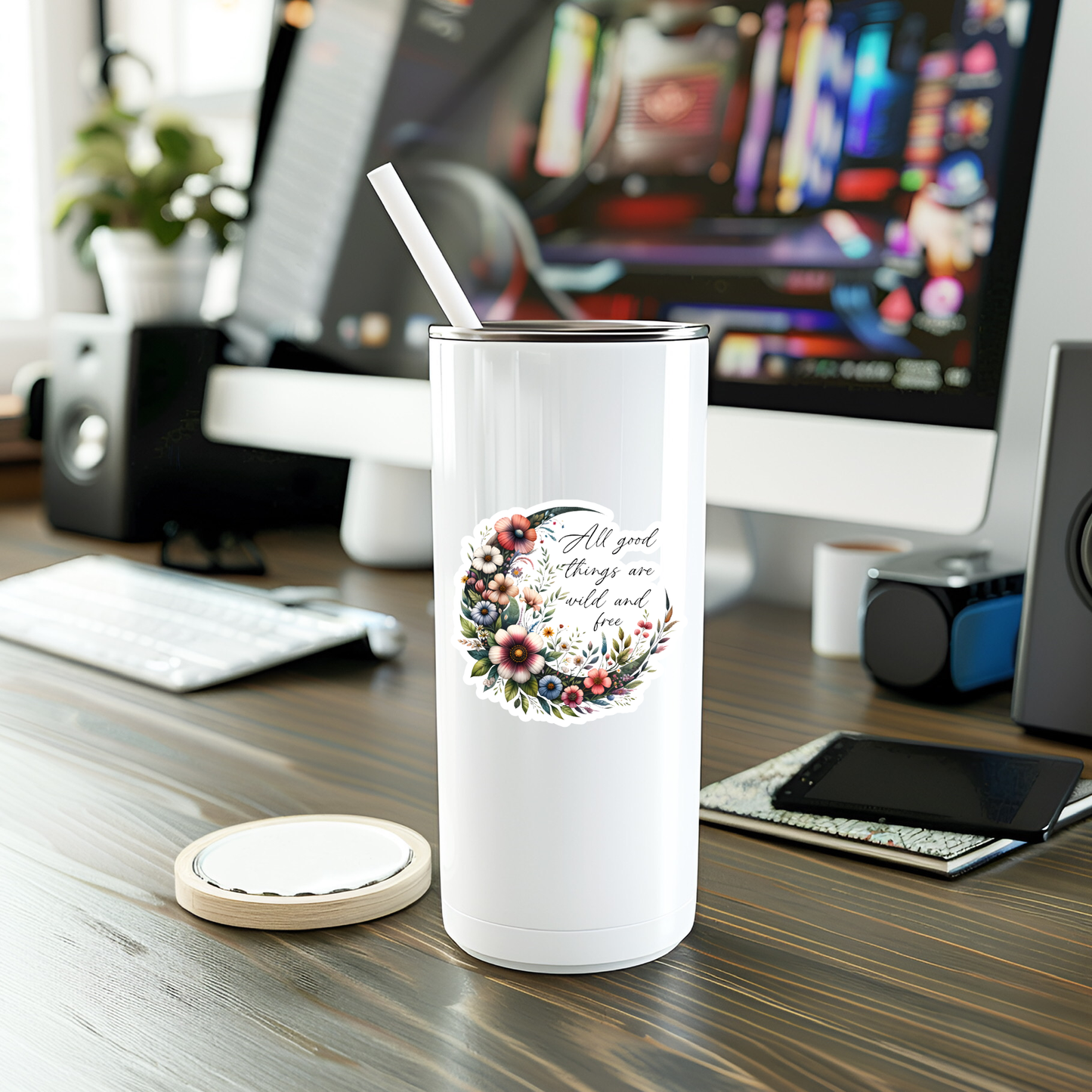 MMT Stickers - Beautiful Moon Sticker