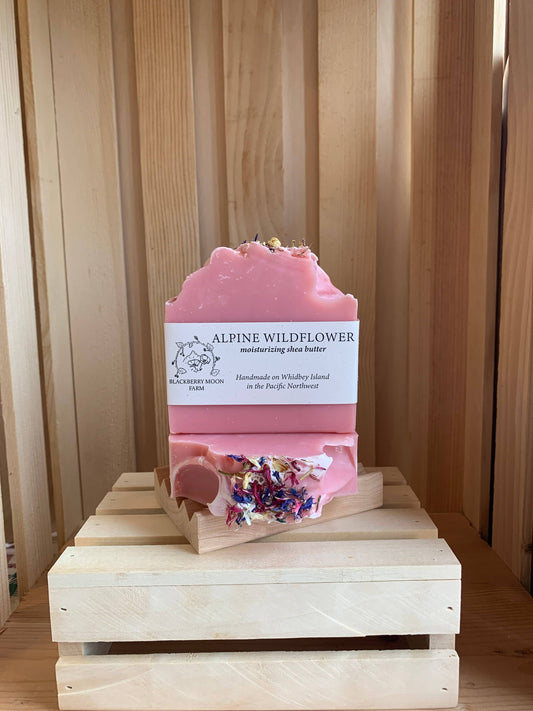 Blackberry Moon Soap - Alpine Wildflower