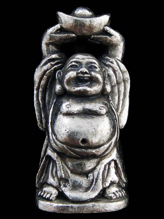 Brass Deity Pendant- Buddha Laughing