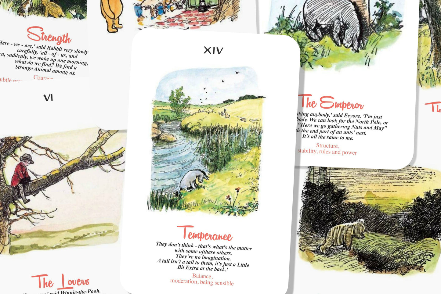 Winnie the Pooh Tarot - Major Arcana