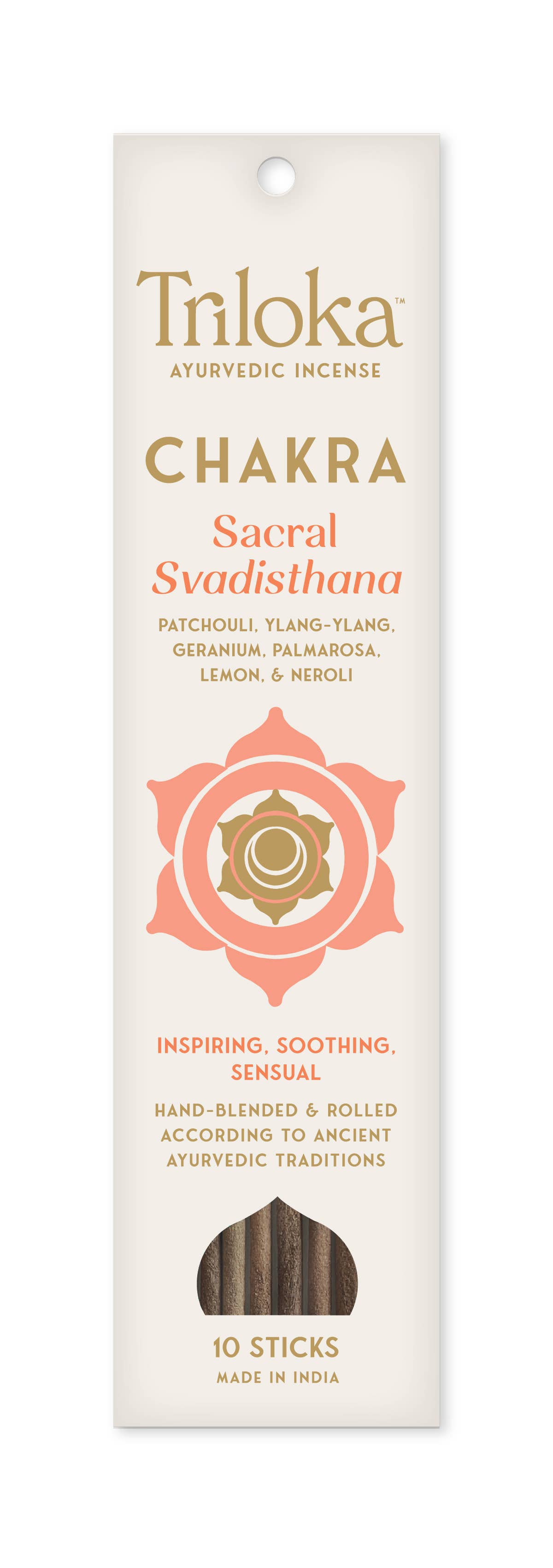 Triloka Sacral Chakra Stick Incense