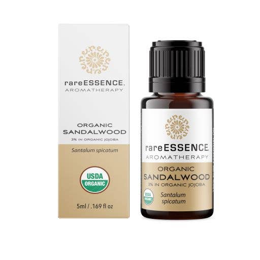 Sandalwood 3% Jojoba (Organic)  - 5 ml