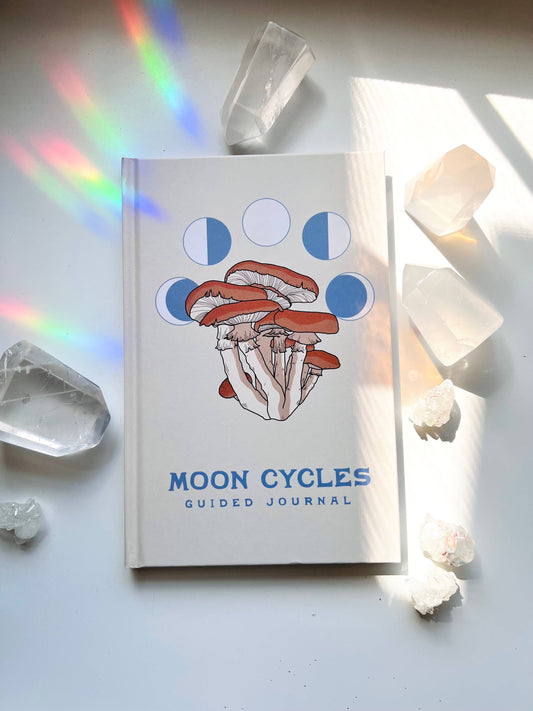 Moon Cycles Guided Journal