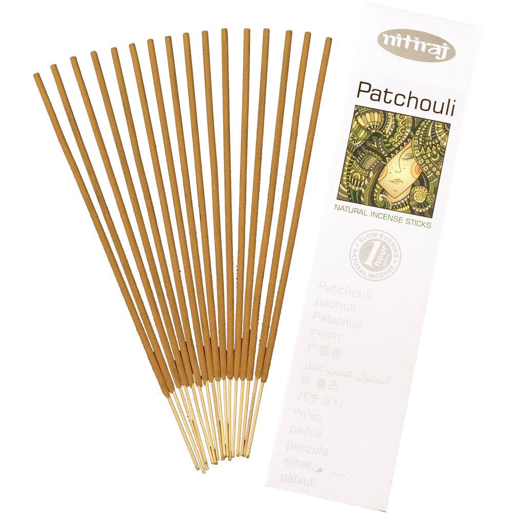 Nitiraj Incense 25 Gr - Patchouli