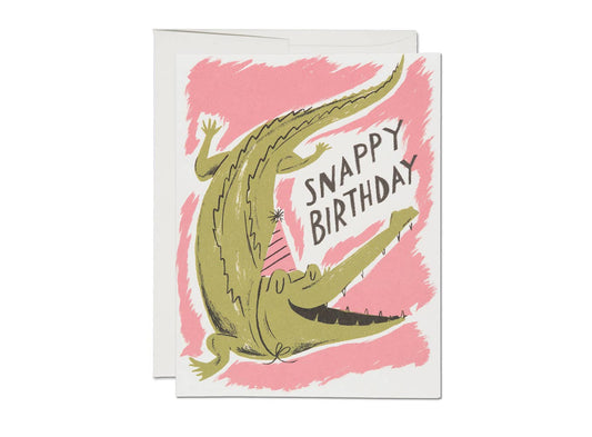 Greeting Card - Red Cap Cards - Snappy Birthday