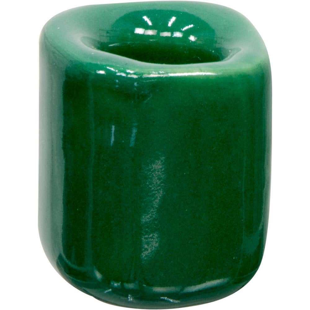 Mini Candle Holder - Solid Green