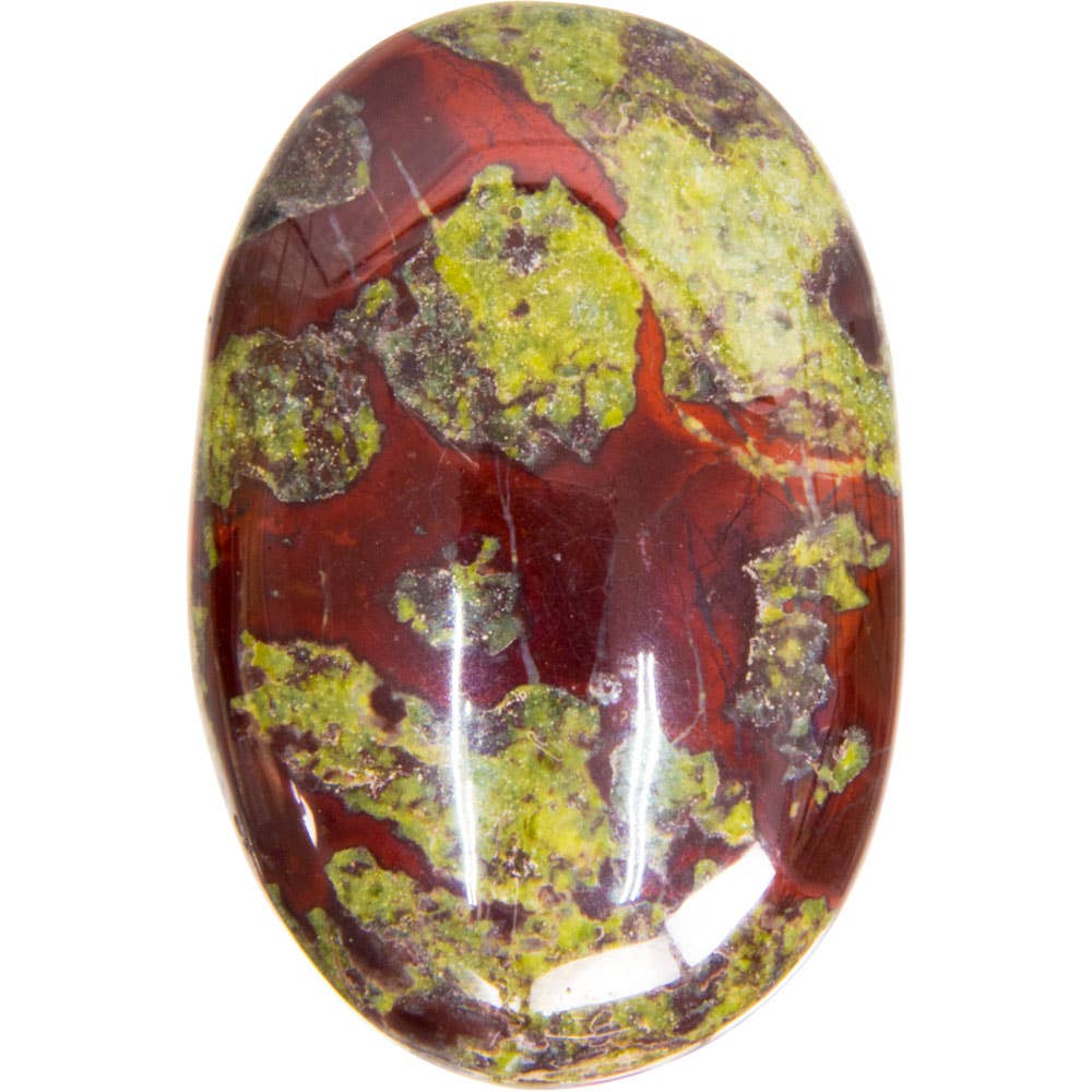 Dragon Blood Jasper Palm Stone