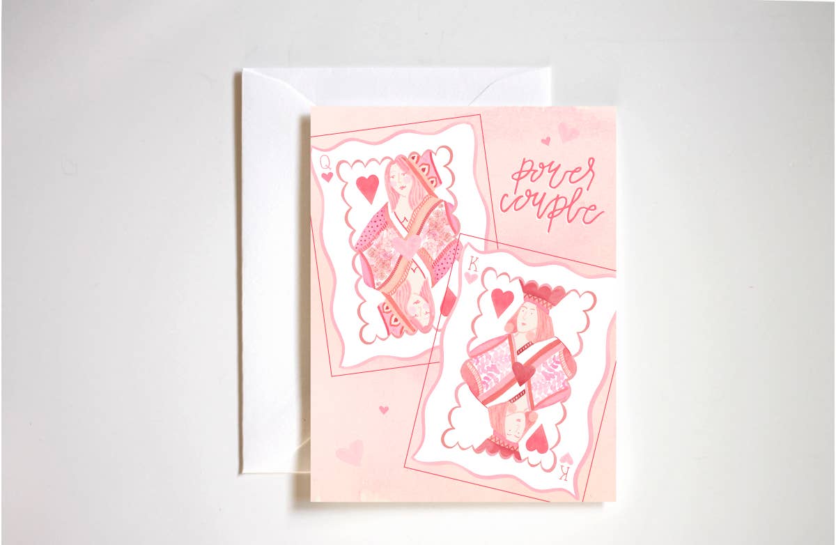 Greeting Card - Stephanie Tara - Power Couple