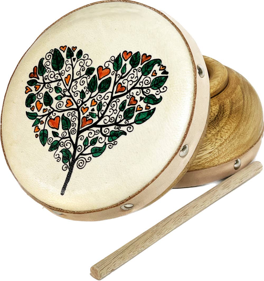 Tree of Hearts Frame Drum Jr. Instrument