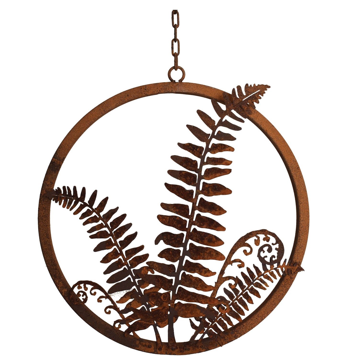 Fern Ring -Metal Silhouette Garden Yard Home Art Decor