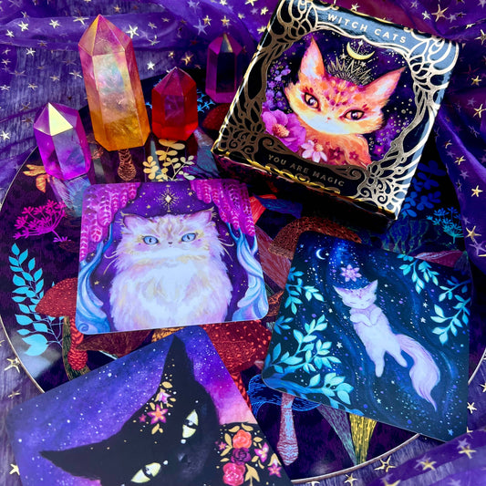 Witch Cats Oracle Deck