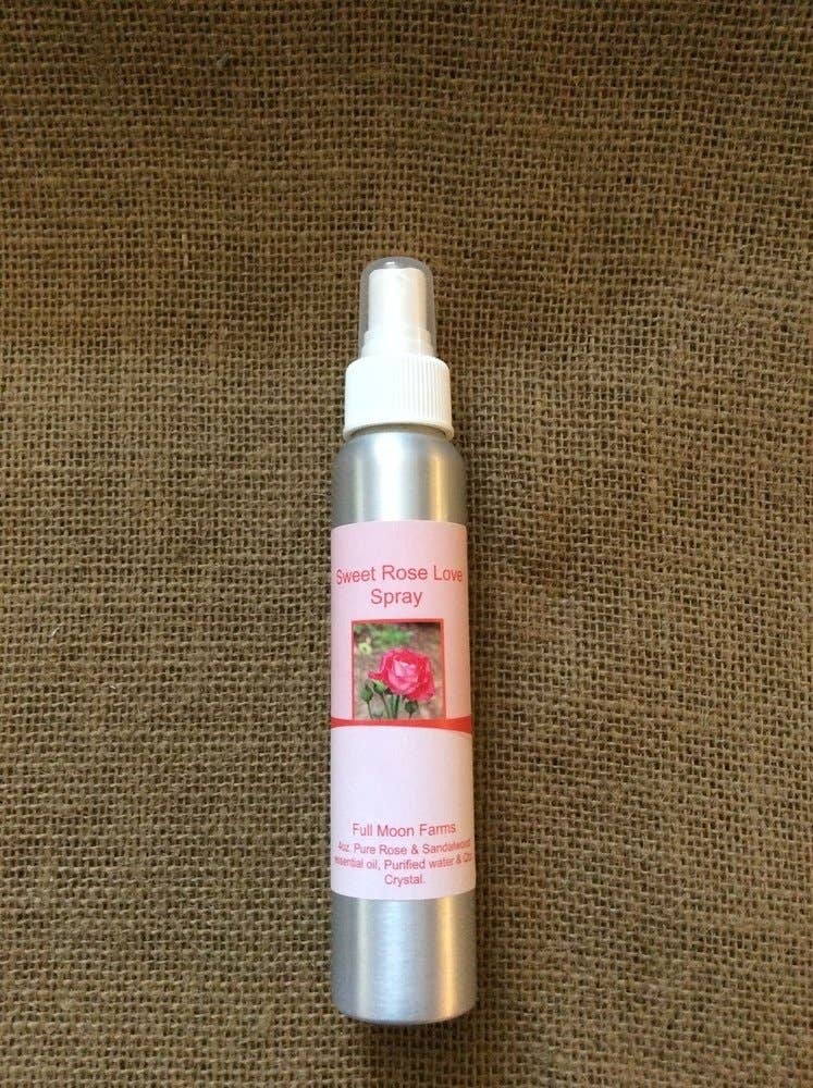 Sweet Rose Love Spray 4oz.