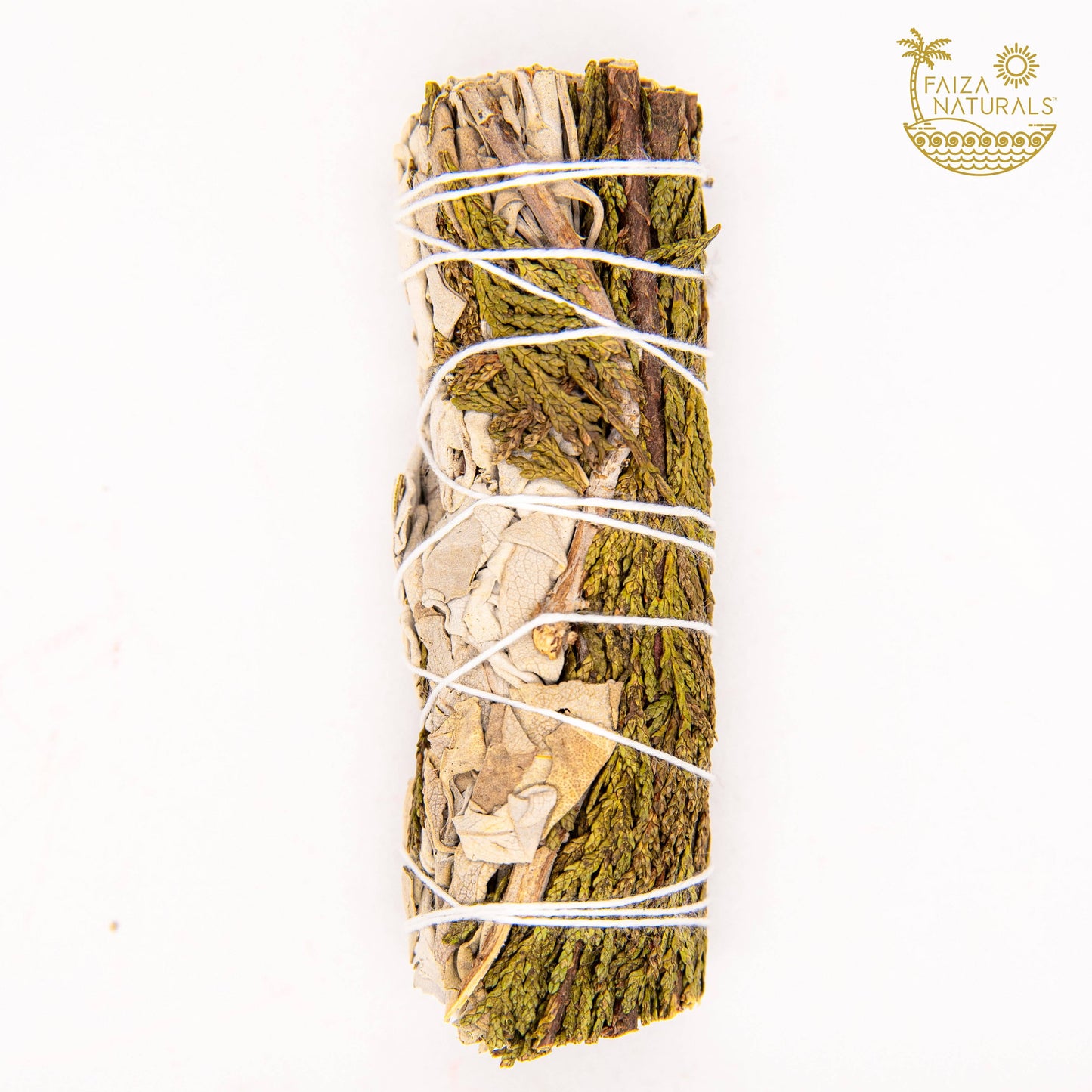 Smudge Bundle - Cedar and White Flower