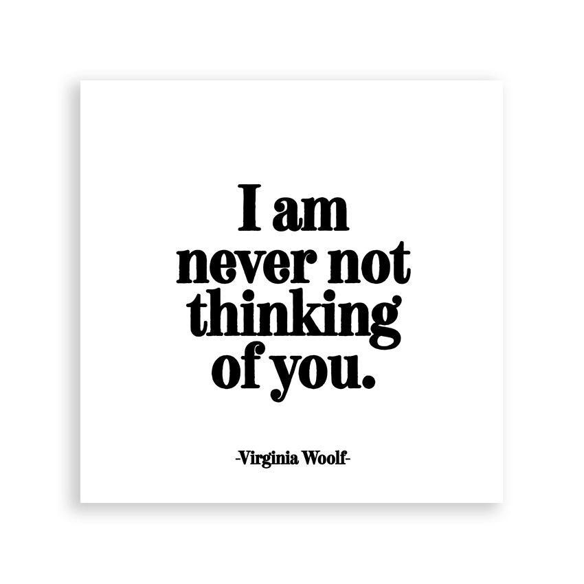 Magnets - Never Not Thinking (Virginia Woolf)