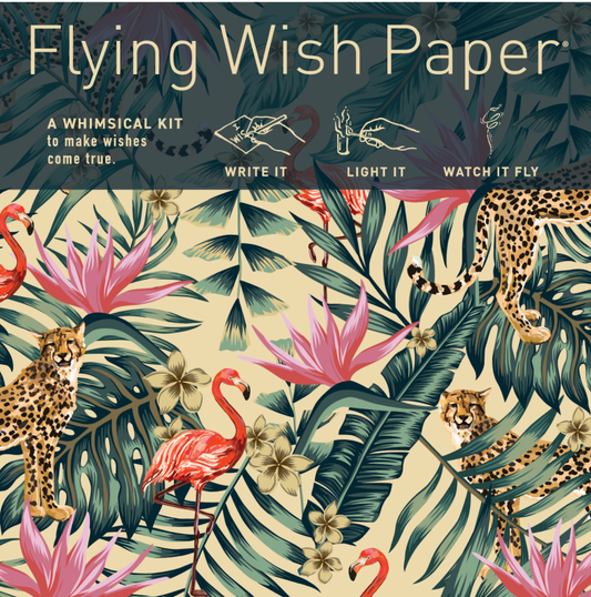 Flying Wish - JUNGLE / Mini kit w 15 Wishes + Accessories