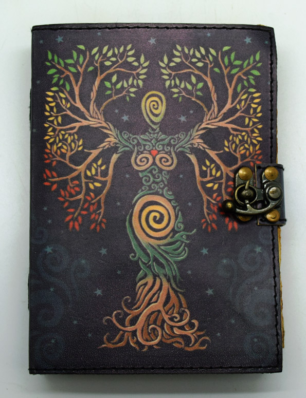 Leather Journal 49 - Goddess Multicolored