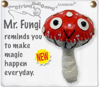 String Doll - Mr. Fungi Keychain