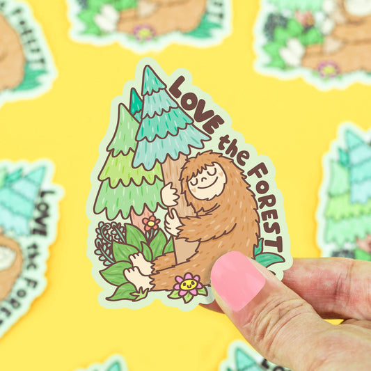 Stickers - TS - Love The Forest Bigfoot Sasquatch