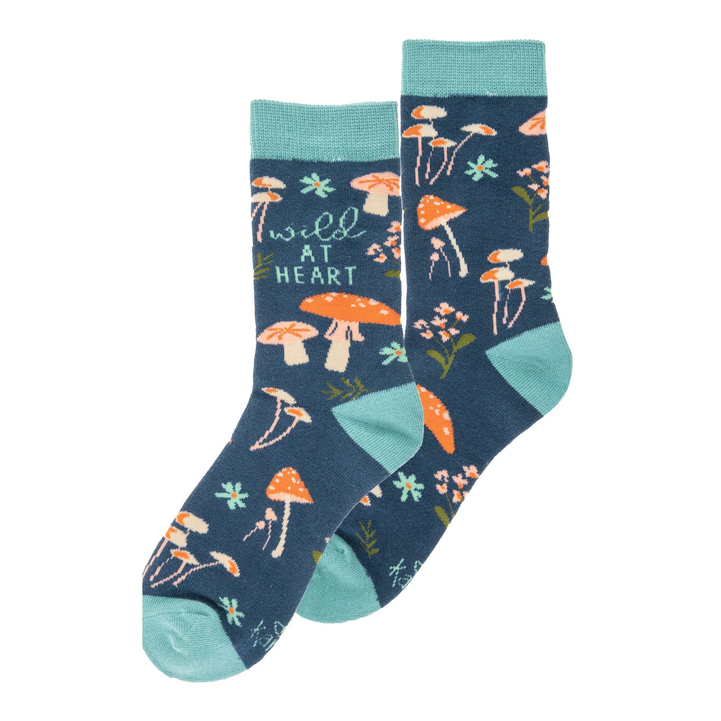 Karma Crew Socks: Mushroom