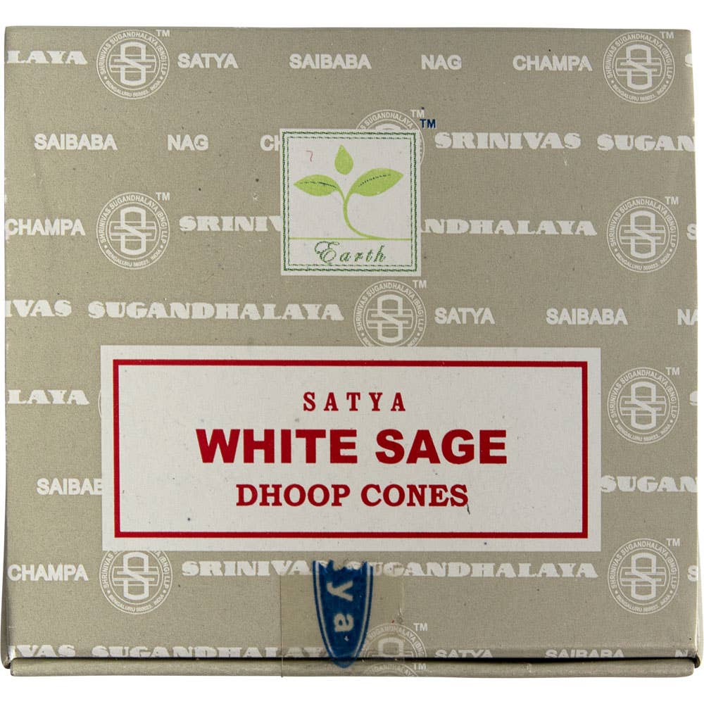 Satya White Sage Incense Cones