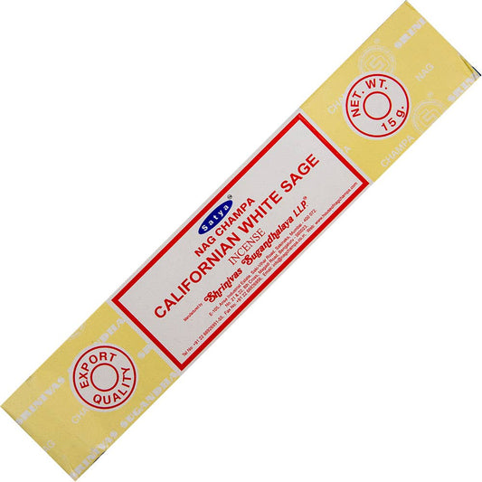 Satya Incense 15 Gr California White Sage