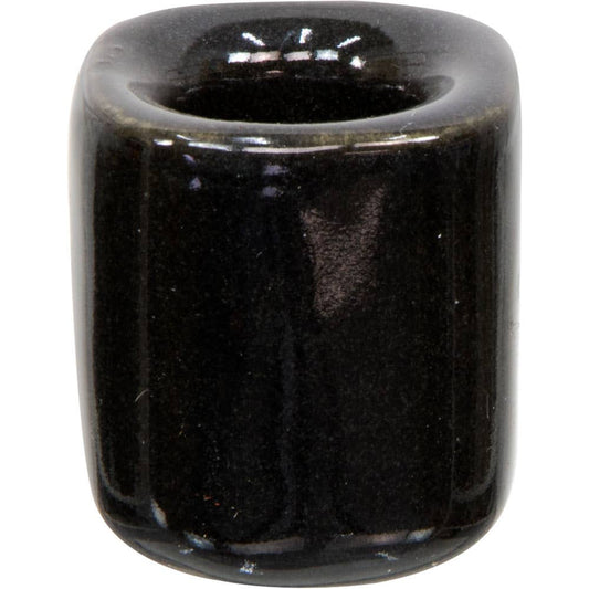 Candle Holder Mini - Solid Black (no design)