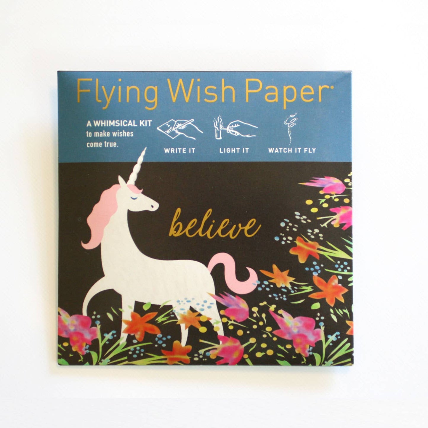 Flying Wish - UNICORN / Mini kit with 15 Wishes + accessories