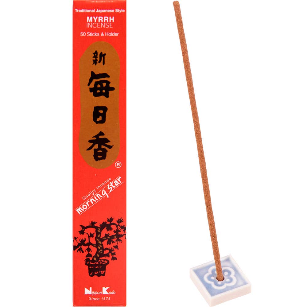 Morning Star Incense 50 Sticks Myrrh