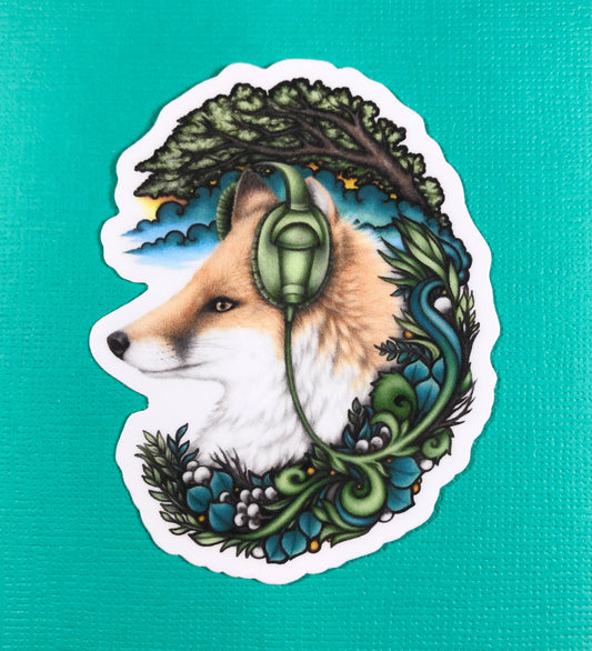 Stickers - Abundance Illustration - Fox Music