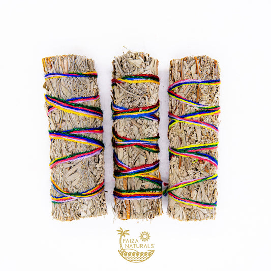 Smudge Bundle - Blue Sage Wand 4 inch- from California Farm