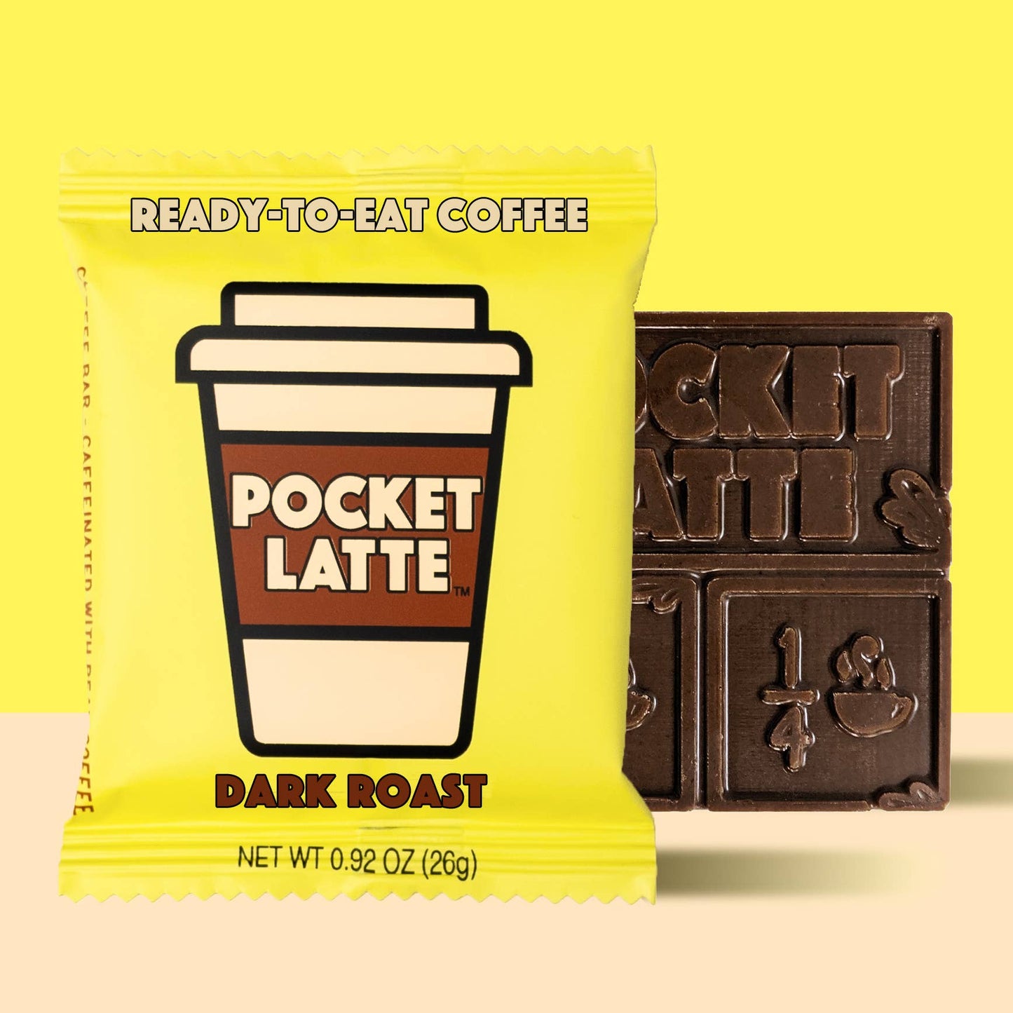 Pockets Chocolates - Dark Roast Coffee Chocolate Bar