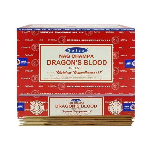 Satya Dragon's Blood 15g Incense Sticks