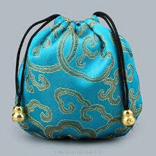 Silk Drawstring Bags